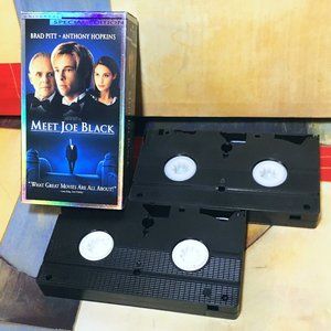 [VHS] MEET JOE BLACK - 90's BRAD PITT - ROMANCE MYSTERY - *USED* VIDEO TAPES